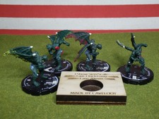 Darkwing Zombie Wizkids Mage Knight Lot x4 RPG Roleplay Tabletop Gaming