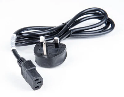 HP Stromkabel Power Cord C13 zu BS 1363 (UK Stecker), 1.8m / 180cm 100613-008 - Bild 1 von 4