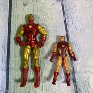 2 Hasbro Marvel Iron Man Action Figures 2010 & 2012 Avengers Superhero Toy Lot - Picture 1 of 13