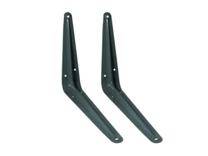 NEW London Type Bracket Shelf Support Grey 9 " X 7 " 225mm X 175mm - O - Picture 1 of 1