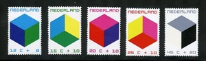 Netherlands Complete MNH Set #B465-469 Surtax for Child Welfare Stamps - Picture 1 of 1