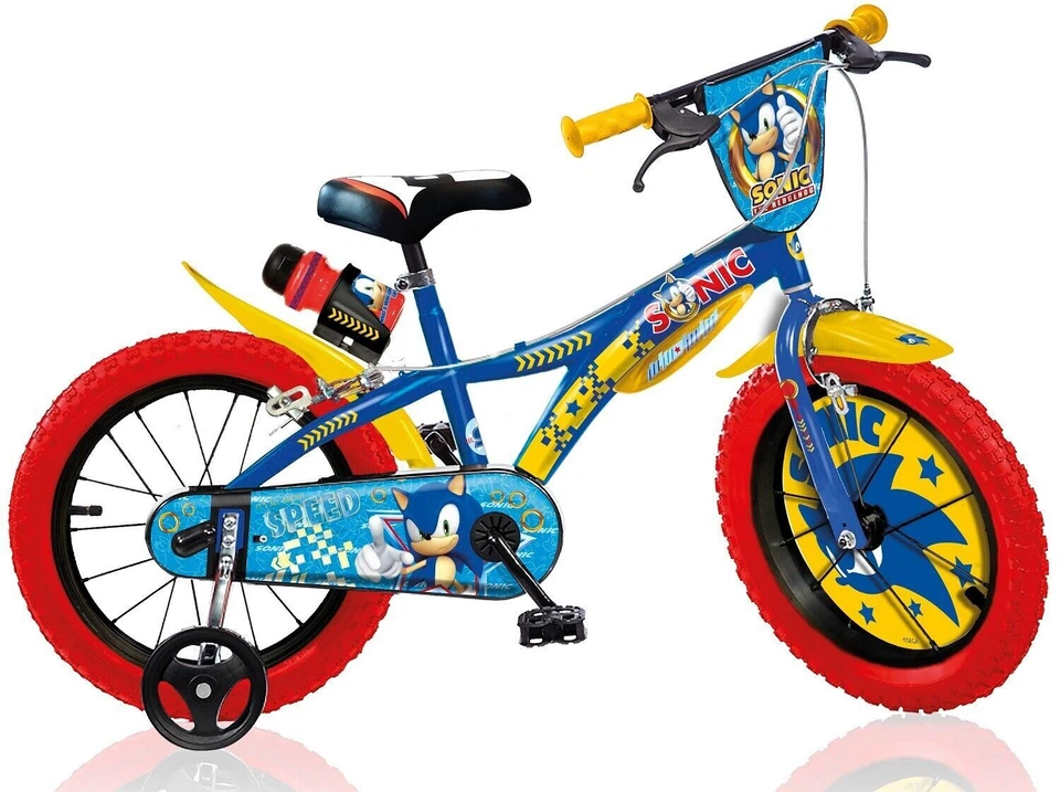 Dino Bikes 616-SC 16" Bici per Bambino - Blu