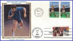 USA4 #C105 U/A SEDA COLORANO 2 FDC Combo3 Shot Put Juegos Olímpicos de Verano - Imagen 1 de 1