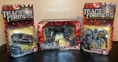 Transformers SoundWave, The Fallen, SideWays, Revenge of The Fallen (Set of 3)  - Image 1 of 4