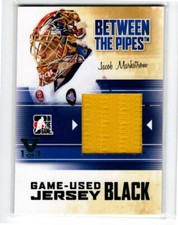 2010-11 Between The Pipes Jerseys Black #M21 Jacob Markstrom *#/120