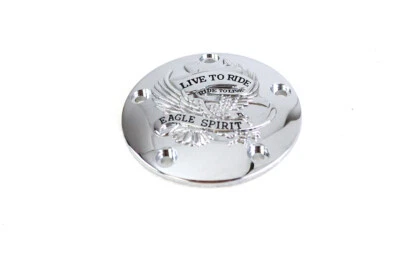 Live to Ride Ignition System 保护套 5 孔 铬 适合 Harley Davidson — 第 1/4 张图片