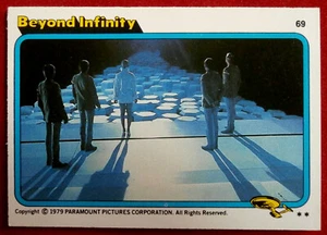 STAR TREK - MOVIE - Card #69 - BEYOND INFINITY - TOPPS 1979 - Picture 1 of 2