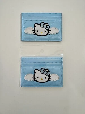 Cartera con tarjetero acolchado Hello Kitty Limited azul Corea limitada Foto 1 de 3