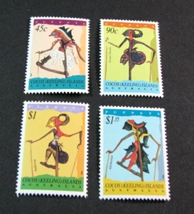 Isole Cocos Scott# 293-296 Pupazzi 1994 MNH L740 - Foto 1 di 1