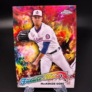 2023 Topps Chrome MacKenzie Gore Future Stars #FS-12 Washington Nationals - Picture 1 of 2