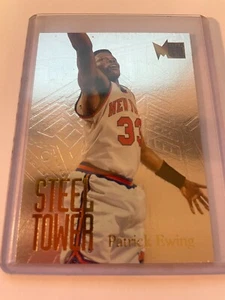 1995-96 Fleer Metal Patrick Ewing Steel Tower - Bild 1 von 1