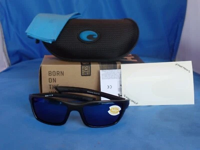 Nuevas gafas de sol Costa Del Mar punta blanca apagón azul espejo 580P Foto 1 de 4