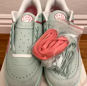 Sneaker Nike Air Jordan 2 II Retro Low EYBL in perfette condizioni schiuma ESCLUSIVE INEDITE taglia 10 - Foto 1 di 15