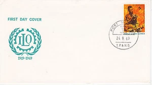 PAPUA NEW GUINEA FIRST DAY COVER 1969 POTTER SCOTT #291 CULTURAL ARTS CRAFTS - Picture 1 of 1