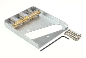 Original Fender USA Telecaster® Brücke mit kompensierten/gestaffelten Sätteln-Tele® - Bild 1 von 3