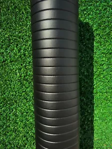 Line Quilted Vinyl Grain Faux Leather Upholstery Fabric |  Stitched 55" Vintage - Picture 1 of 40