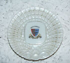 Crested China Gt .Yarmouth Norfolk  Victoria Shell Pattern Lustre Plate / Saucer