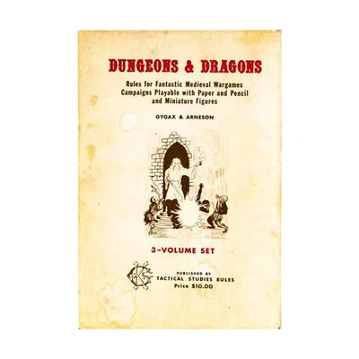 TSR Basic D&D D&D - Original White Box (5th) Fair - Image 1 of 2