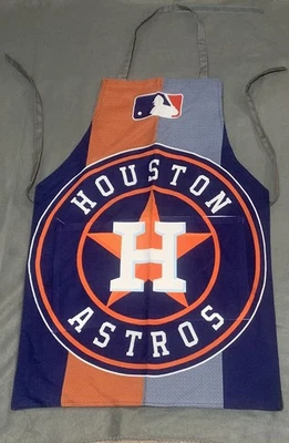 Delantal artesanal Houston Astros NBL impresión duradera puerta trasera regalo de Navidad Foto 1 de 3