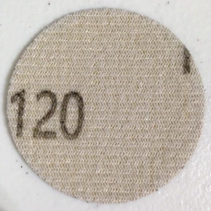 ONE 120 Grit 2 Inch Dry Silicon Carbide Sandpaper Hook Loop Sand Paper for Car - Bild 1 von 2