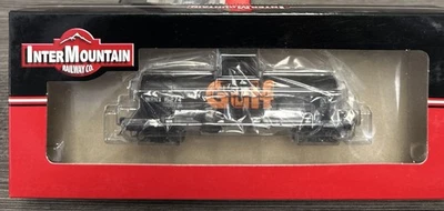 InterMountain Railway HO RTR 46220-01 10K Gal Tank Car Gulf Oil-Repaint 5011 NIB - Image 1 of 3