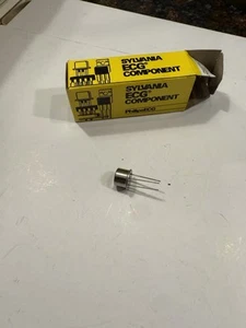 ECG 396 Vintage Replacement Part NOS Sylvania Transistor - Picture 1 of 6