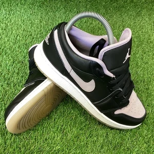 NIKE AIR JORDAN LOW DAMENSCHUHE SCHWARZ EISFLIEDER GRÖSSE UK 5,5 (A02) - Bild 1 von 9