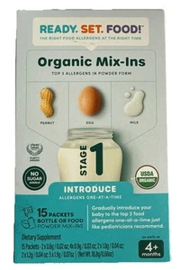 Ready Set Food | Early Allergen Introduction Mix-ins for Babies 4+ Mo | Stage... - Picture 1 of 3