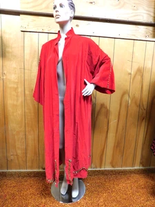 Vintage Red Velvet Swing Coat Handmade - Picture 1 of 7