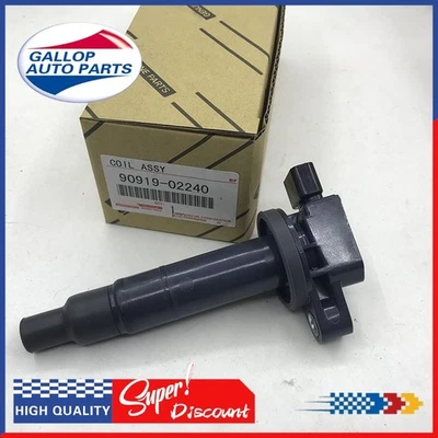 4x Bobinas de encendido UF316 OEM 90919-02240 para Toyota Yaris Prius Echo Scion XA XB Foto 1 de 4