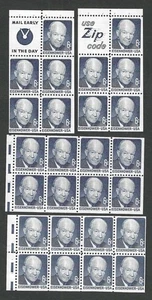 USA - Scott's # 1383a und #1383b, postfrisch, ohne Trennungen - Bild 1 von 2