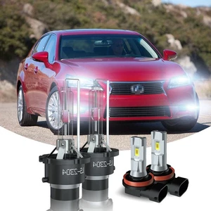 For 2013-2015 Lexus GS350 GS450h - HID Xenon Headlight Bulb Hi Lo Beam Fog Light - Picture 1 of 19