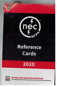 2020 NEC reference Cards - Picture 1 of 1