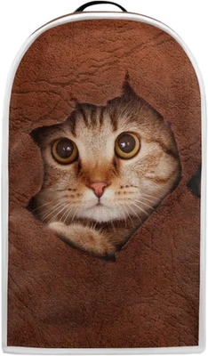 Cute 3D Cat Print Blender Cover Durable Fingerprint Protection Cover Stand Mixer - Image 1 of 4