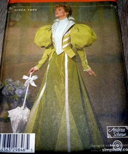 *LOVELY GIBSON GIRL 1890s Dress Costume Simplicity Pattern 4315 6-8-10-12 Uncut - Picture 1 of 2