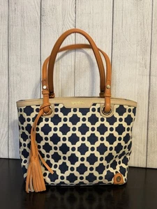 Borsa tote SPARTINA 449 Daufuskie Island in pelle di lino - Leggi - Foto 1 di 6