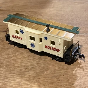 Caboose vintage HO Happy Holiday sin marca ¡LIMPIO!! - Imagen 1 de 9