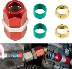 800-642 Line Splice Connector Repair Splicer Coupler For 1/2'' Aluminum A/C Line - Bild 1 von 7