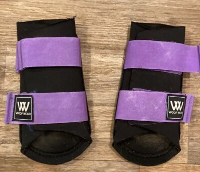 Botas de cepillado deportivas Woof Wear púrpura negro - grandes Foto 1 de 2