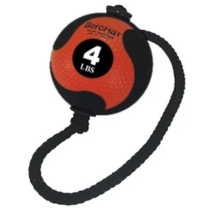 Palla Tornado Aeromat 4 Libbre con Corda (Arancione) Alimentazione Medicina Ponderata - Foto 1 di 1