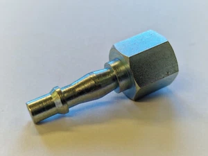 PCL Standard Airflow Quick Release Coupling Plug with Female Parallel BSP Thread - Picture 1 of 2