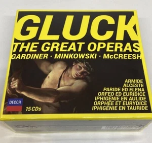 Gluck The Great Operas Gardiner Minkowski McCreesh 15 CD Decca Box Set New - Picture 1 of 8