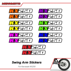 For 1974-2025 Kawasaki KX250 Accessories Swing Arm Decal Sticker Graphics Kit - Picture 1 of 16