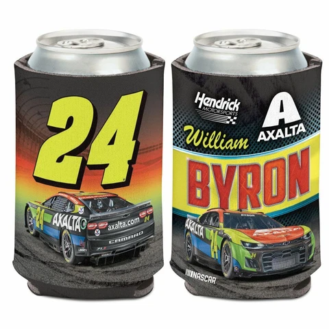 William Byron 2022 Wincraft #24 Axalta 12oz Can Coolie(1) FREE SHIP Cover