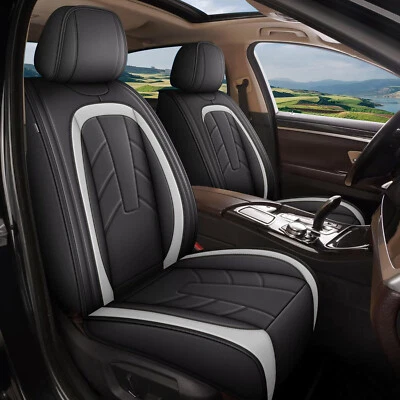 Car Seat Covers Fit for Subaru Impreza 2012-2026 Faux Leather Seat Pad Full Set - Image 1 of 4