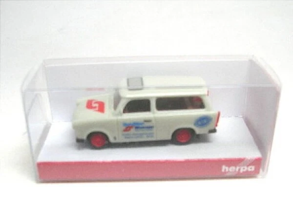Trabant 601 Universale Spedizione Wormser 1:87 HERPA - Immagine 1 di 1