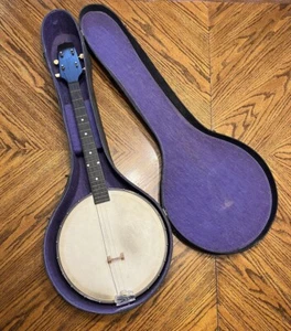 Antique 1920s Gibson Junior Tenor Banjo Style MB-JR Kalamazoo Michigan - Picture 1 of 24