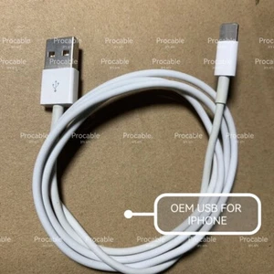 Cable USB de 6 pies y 3 pies para iPhone 14 13 12 Pro Max 11 8 7 6 SE XR XS X Cable de carga - Imagen 1 de 9
