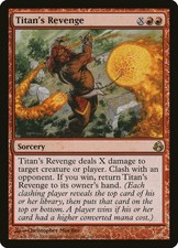 1X Titan's Revenge Morningtide NM/EX MTG CARD