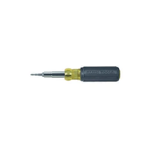 Klein Tools 32517 Multi-Bit Screwdriver / Tap Tool with 6 Common Tap Sizes - Picture 1 of 5